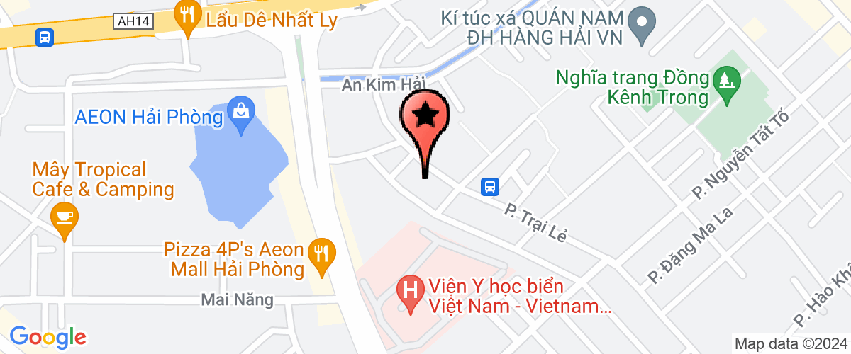 Map go to thuong mai va dich vu Manh Hung Phuc Company Limited