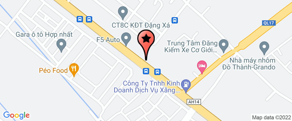 Bản đồ đến Công Ty TNHH Đầu Tư Thiết Bị Và Xây Lắp Điện 6 Việt Nam