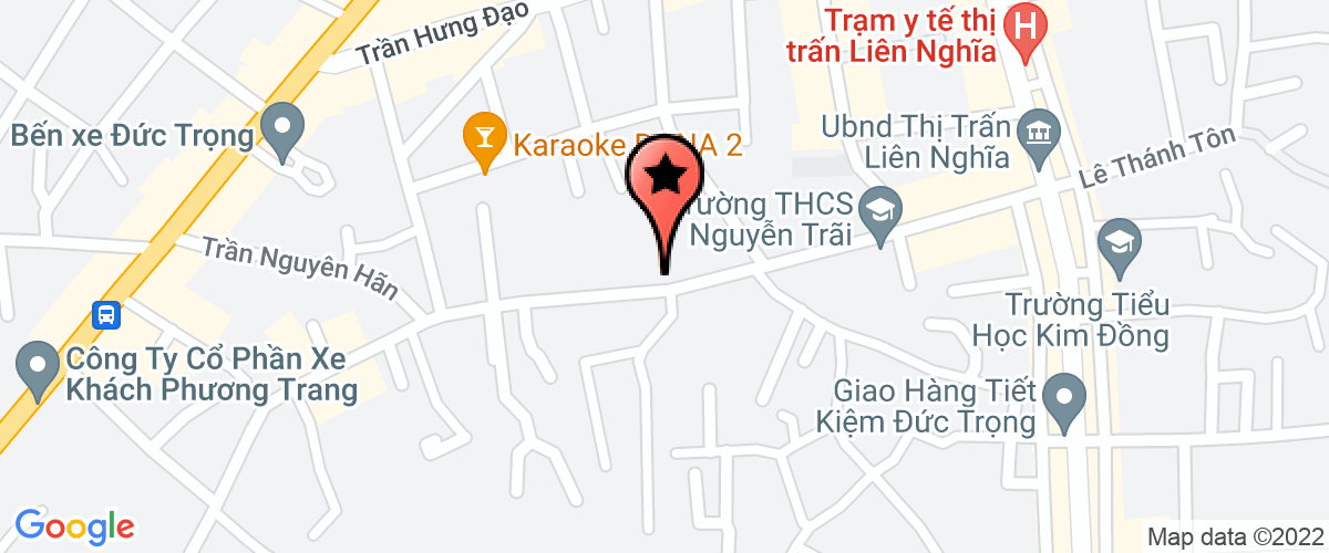 Map go to Nguyen Trai Secondary School