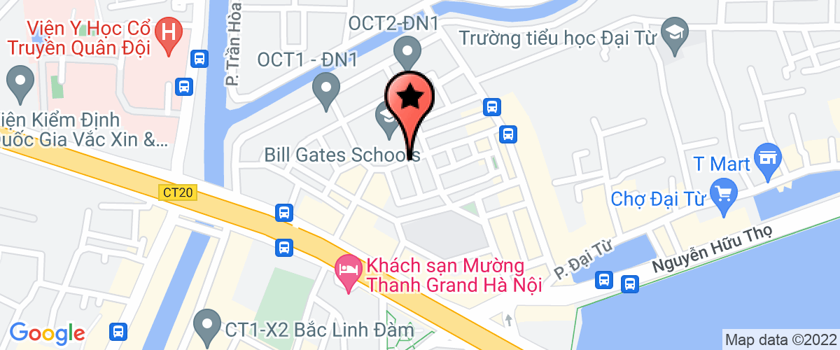 Map go to Khang An Transport and Trading Investment Joint Stock Company