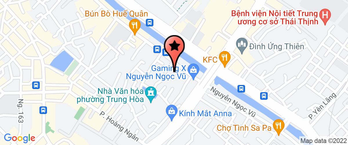 Map go to Anh Quan Trading Foreign and Production Limited Company