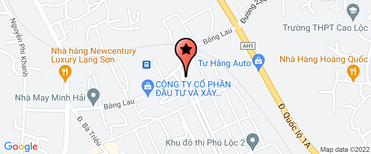 Map go to Thinh Dai Lang Son Company Limited