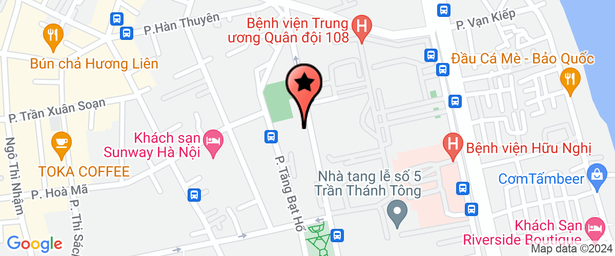 Map go to Anh Nhien Production And Trading Company Limited
