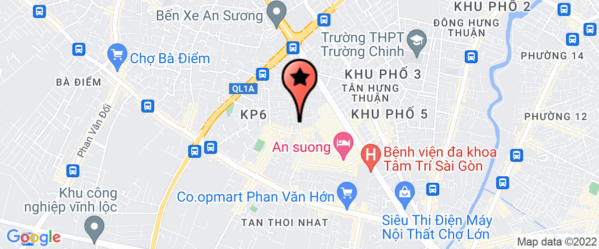 Bản đồ đến Công Ty TNHH Thương Mại Dịch Vụ Và Kỹ Thuật Chấn Phong