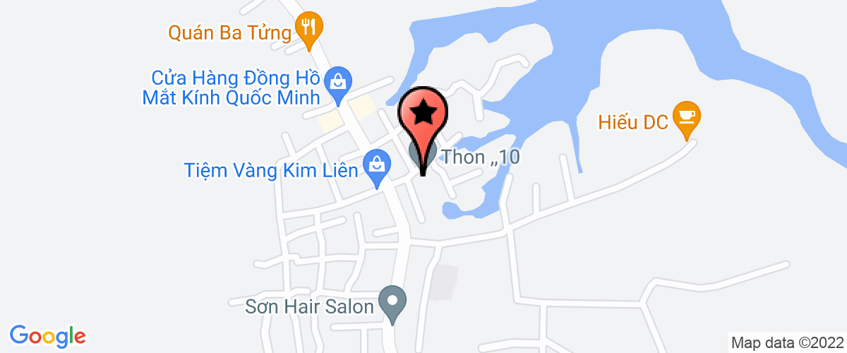 Map go to Thieu Thi Chau (HKD Long Son)