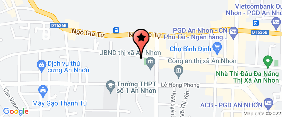 Bản đồ đến Công Ty TNHH Thái An