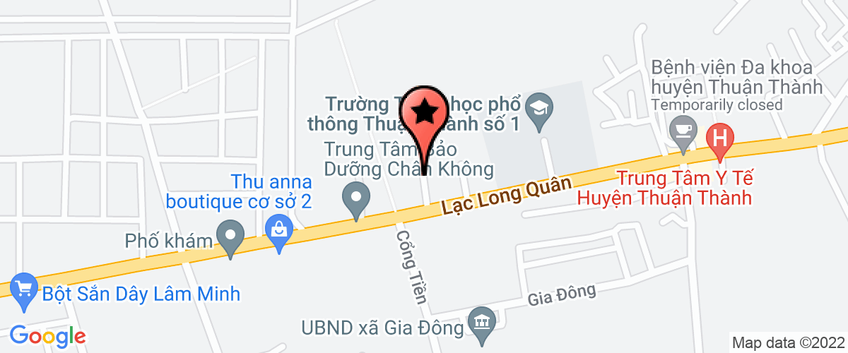 Map go to Thuy Luan Company Limited