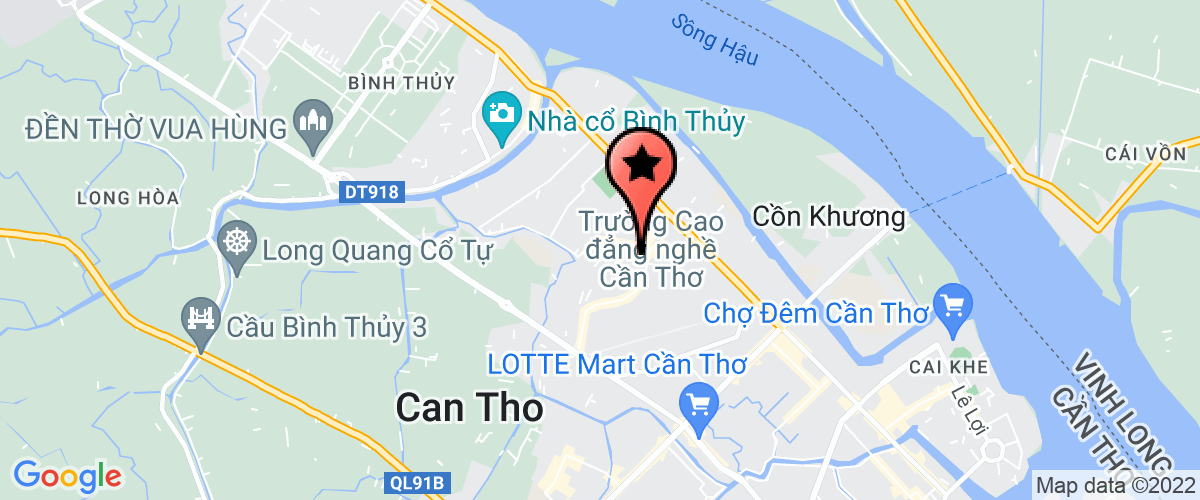 Map go to Kim Hung Mechanic Trading Producing Limited Liability Company