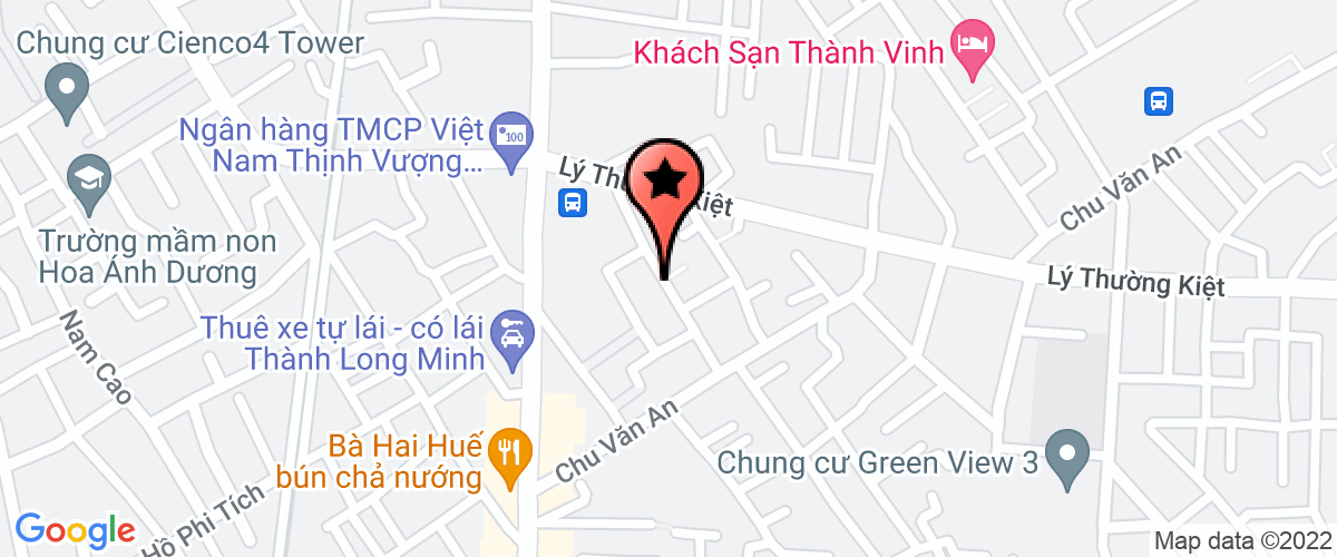 Map go to dich vu - thuong mai Minh Hai Company Limited