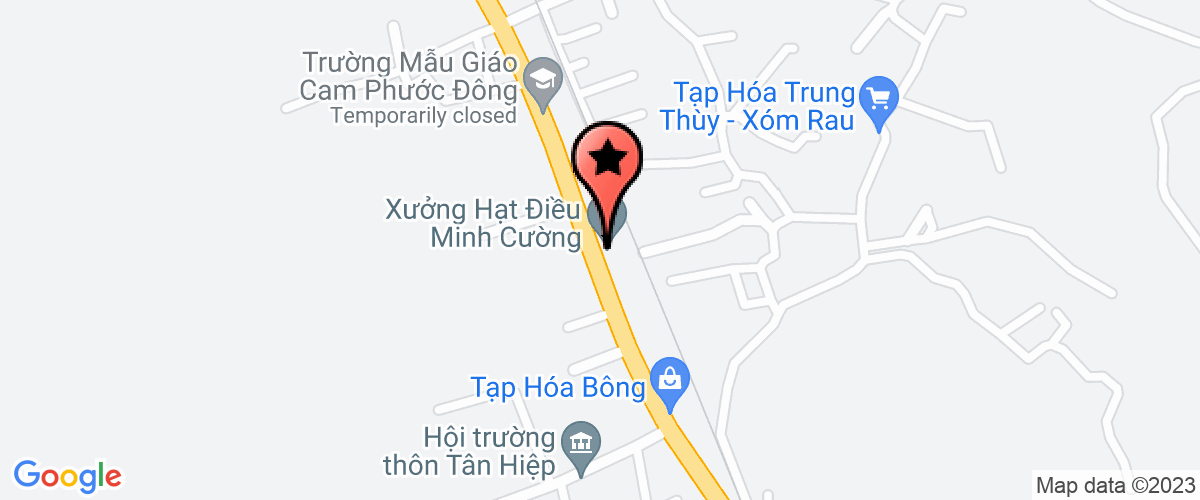 Map go to Cam Ranh Green Tree Company Limited
