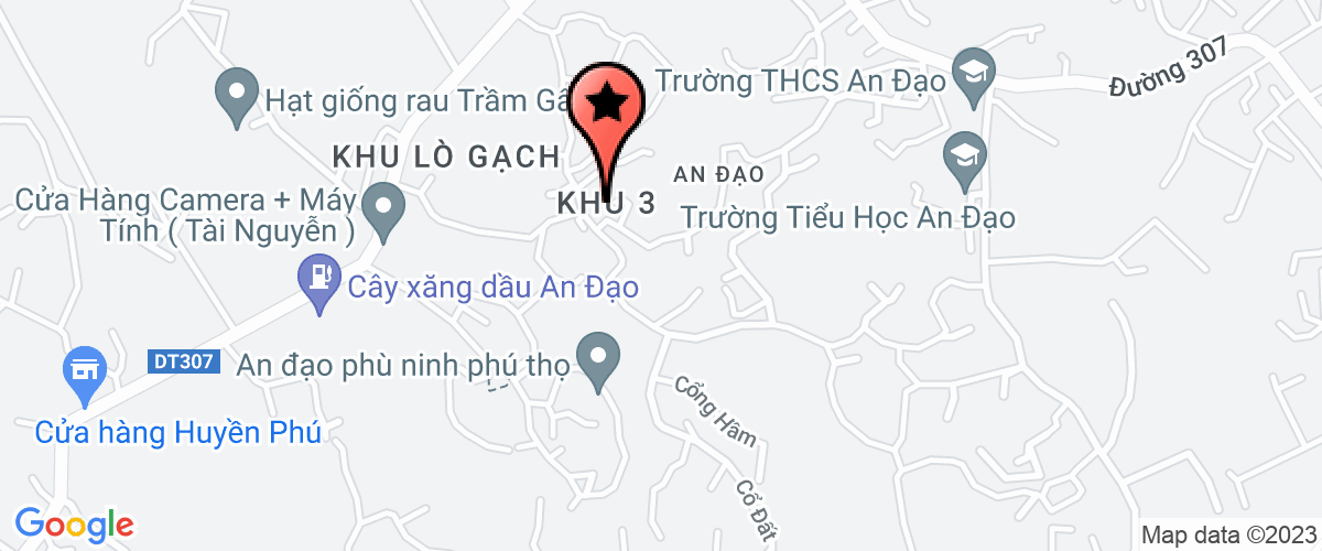 Map go to Minh Cham Company Limited