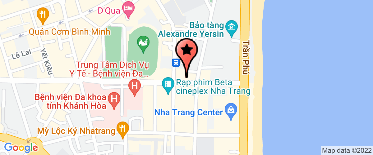 Map go to Chi cuc Phong chong Te nan Xa hoi Khanh Hoa