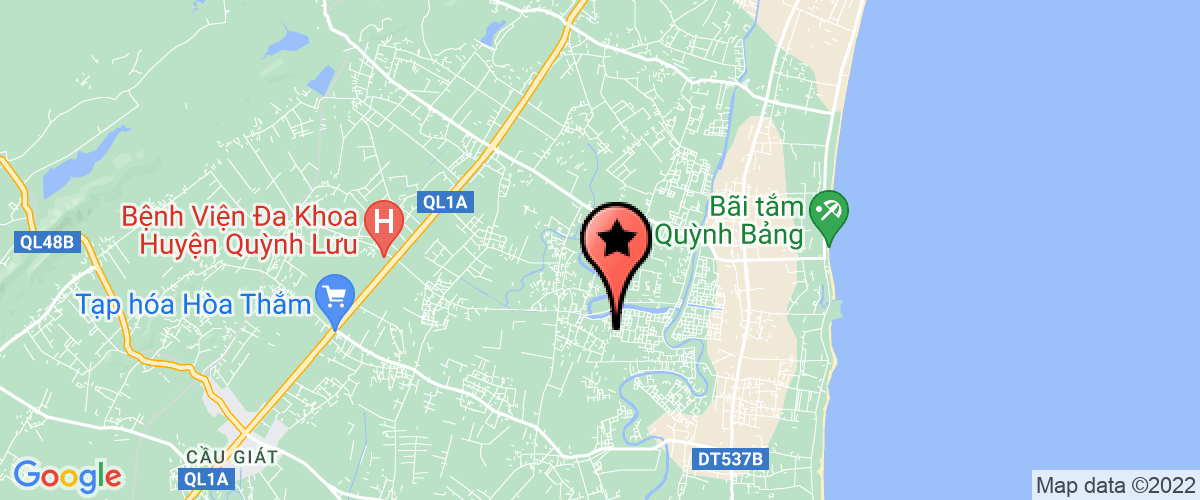 Map go to Quynh Thanh Secondary School