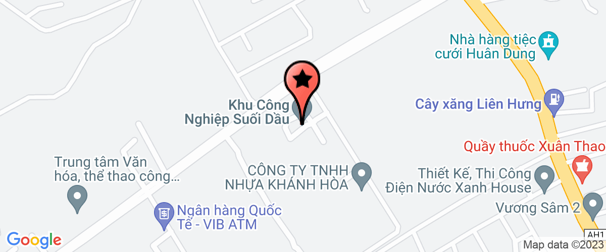 Map go to Thuy san Hai Long Nha Trang (nop ho nha thau) Company Limited
