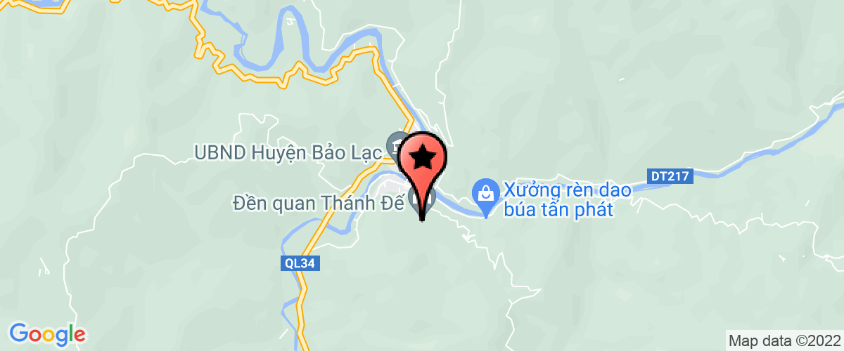 Map go to Bao Lac Building Materials Joint Stock Company