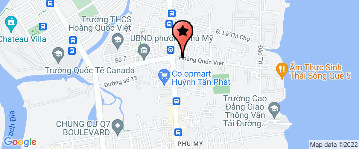 Map go to Quynh Duc Trading Construction Investment Joint Stock Company