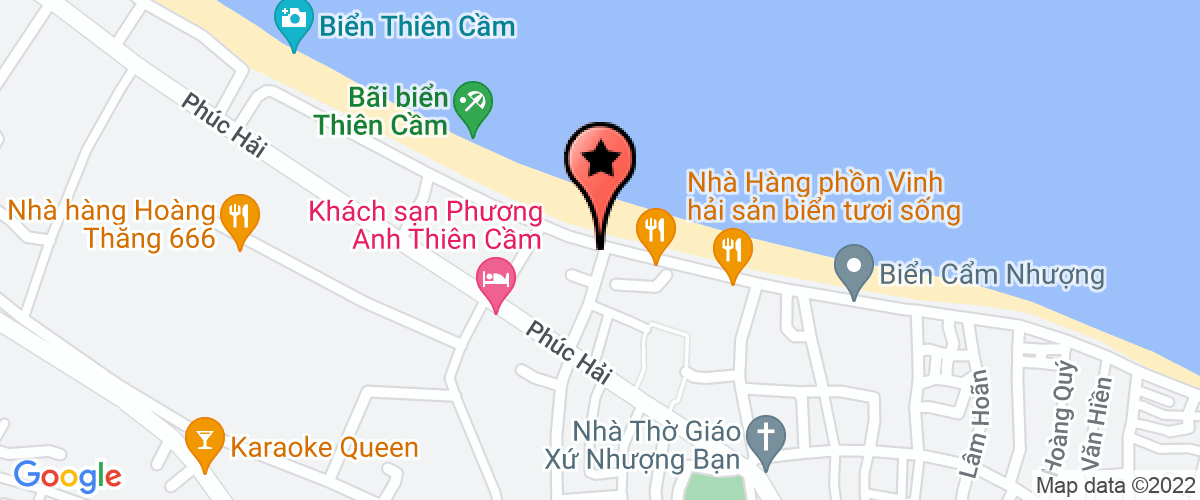 Map go to Tam Dat Seafood Company Limited