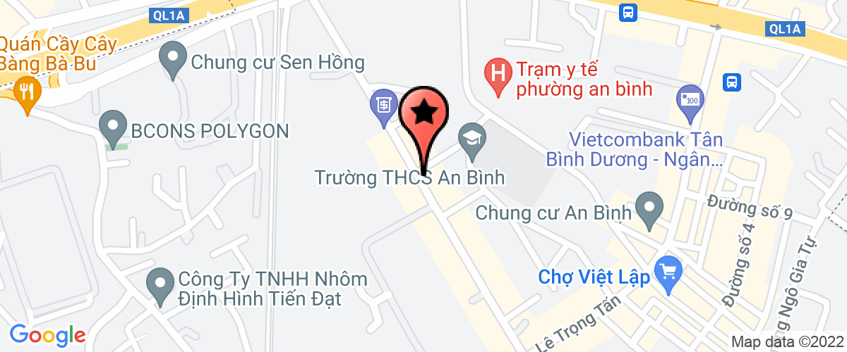 Map go to Tien Minh Electric Electrical Construction Company Limited