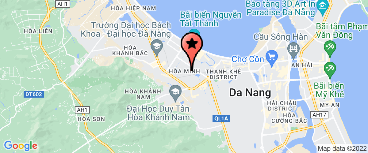 Map go to Phuoc Long Giang Company Limited