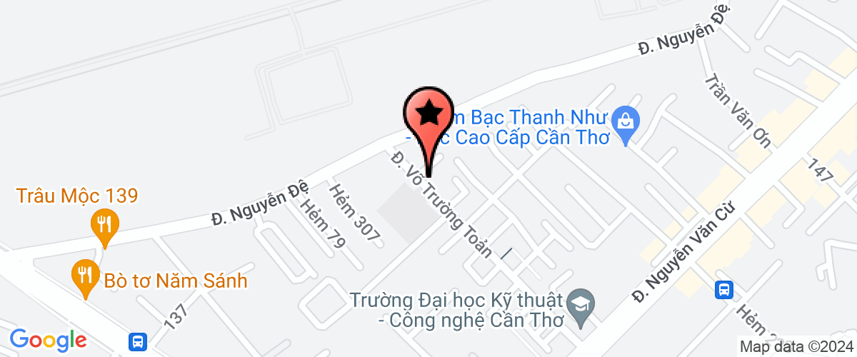 Map go to Trang Viet Travel Trading Company Limited
