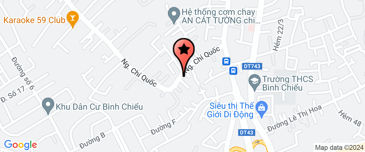 Map go to Phuoc Thu Trading Service Company Limited