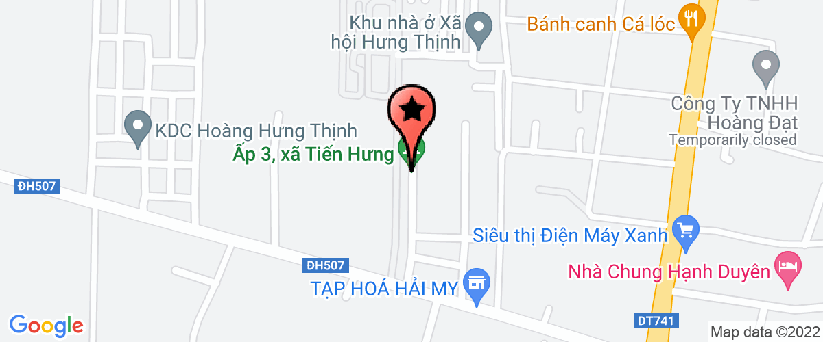 Map go to co phan Dai Phat Tai Company