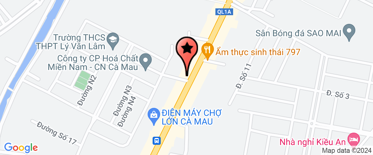 Map go to Quy Linh Construction Trading Company Limited