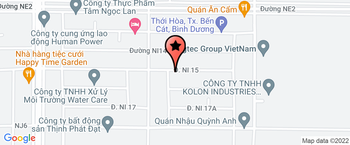 Map go to Ba Chung Company Limited