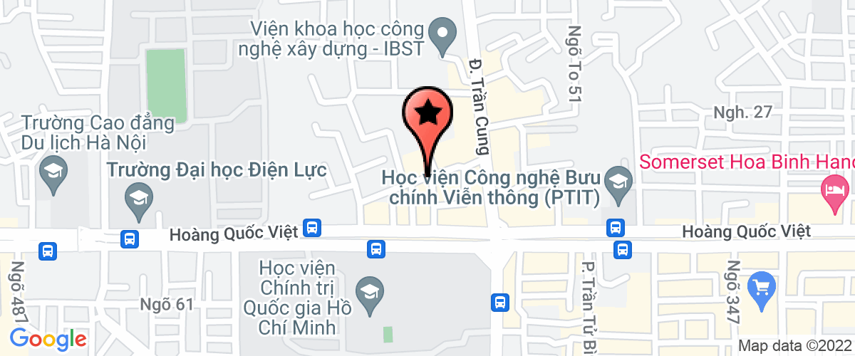 Map go to Tran Cong Services And Trading Investment Company Limited