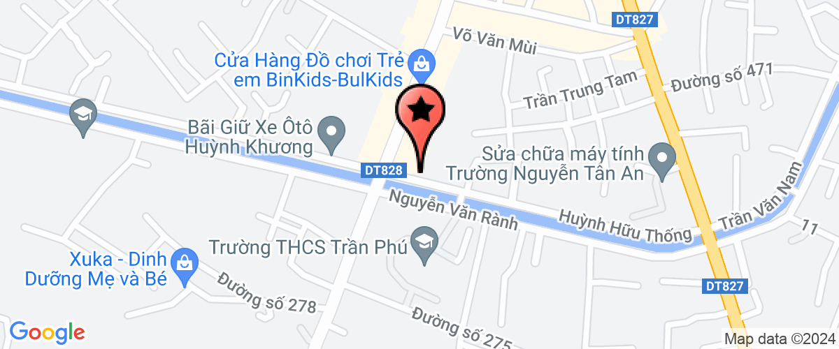 Map go to DNTN Thanh Thanh Dat