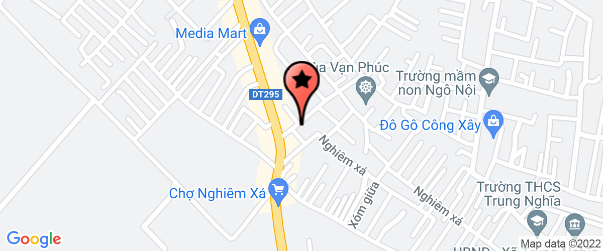 Map go to Thu Hai Trading Service Company Limited