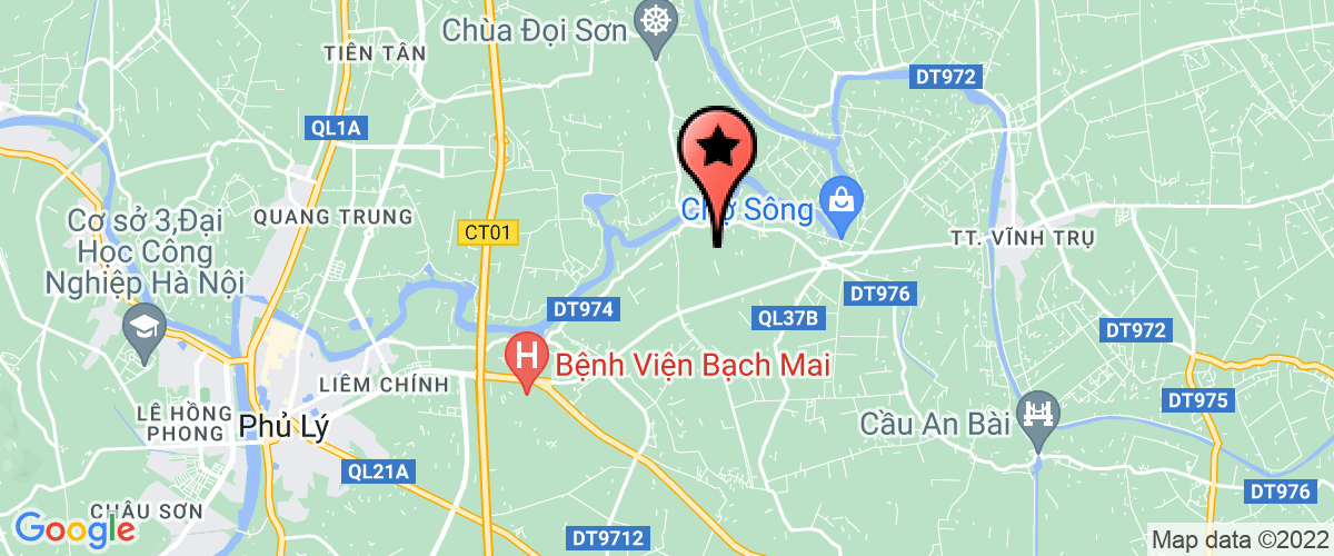 Map go to Dinh Xa Elementary School