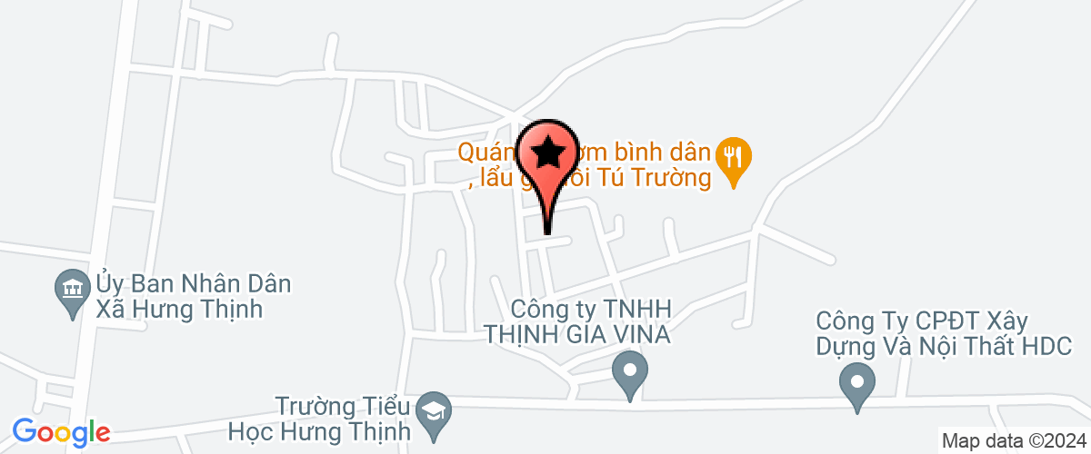 Map go to XD Hoang Nguyen Joint Stock Company