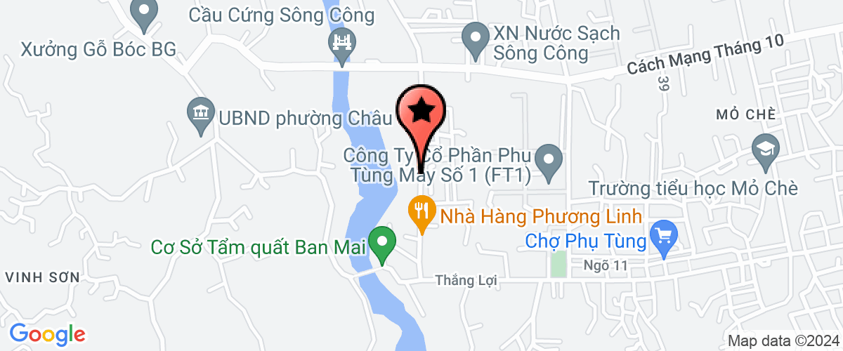 Map go to Develop Casting Tien Thanh Co.,Ltd