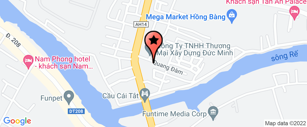 Bản đồ đến Công Ty TNHH Thương Mại Và Dịch Vụ Du Lịch Phú Minh