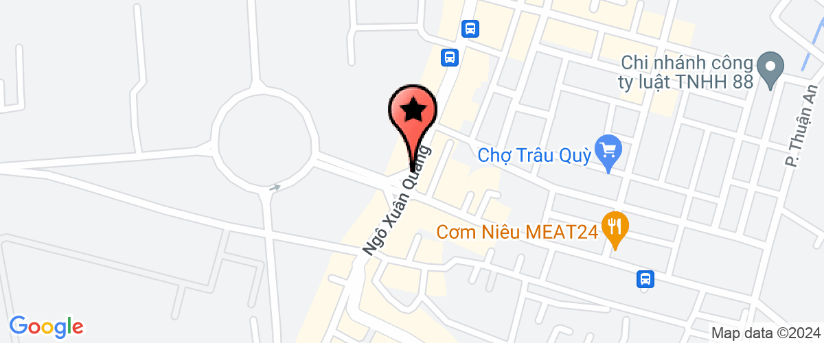 Map go to Minh An Consutant Technical Resources Environment Joint Stock Company