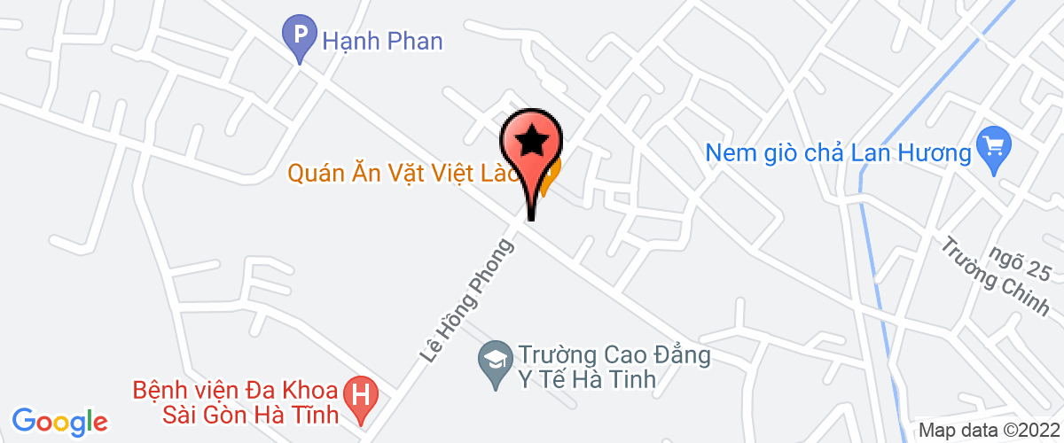 Map go to Muoi va thuong mai Ha Tinh Joint Stock Company