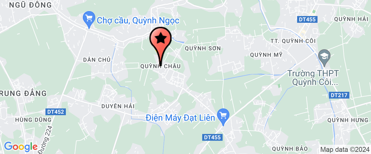 Map go to UBND xa Quynh Chau