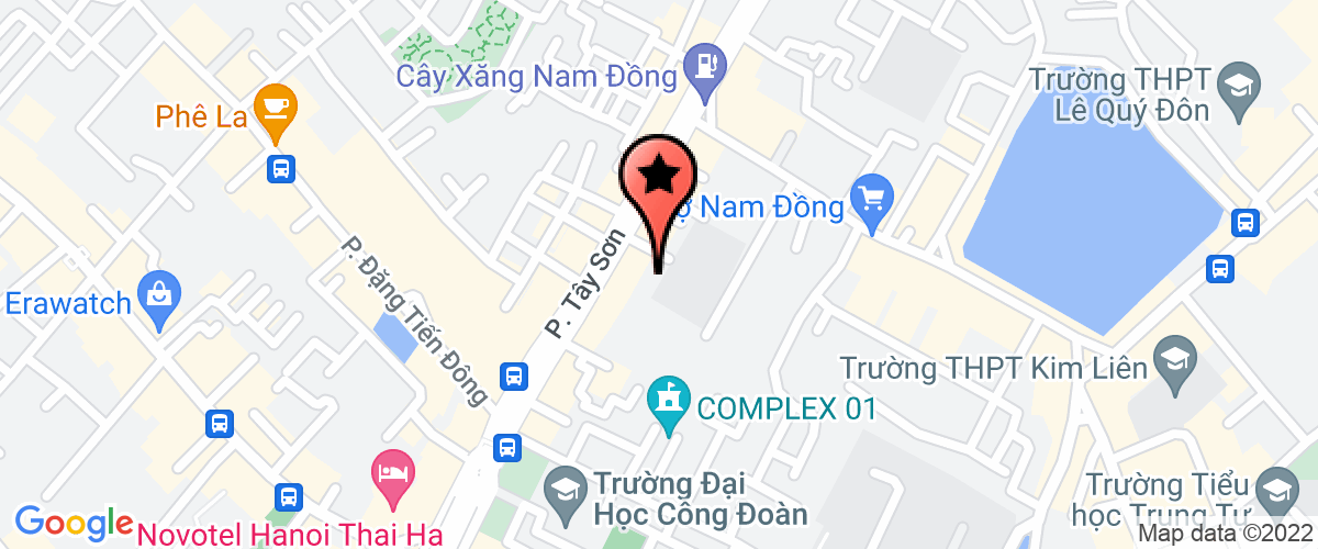 Map go to Thien Ngan Trading and Airline Service Company Limited