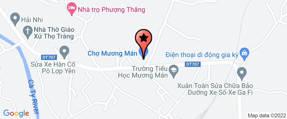 Map go to Phu Trinh - Kim Xuan Private Enterprise