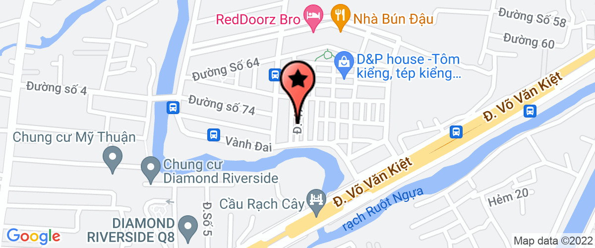 Map go to Viet Nam Dtap Company Limited