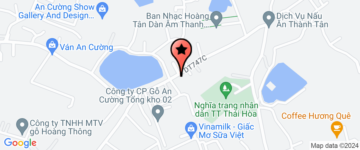 Map go to Ky Nguyen Xanh Construction Company Limited