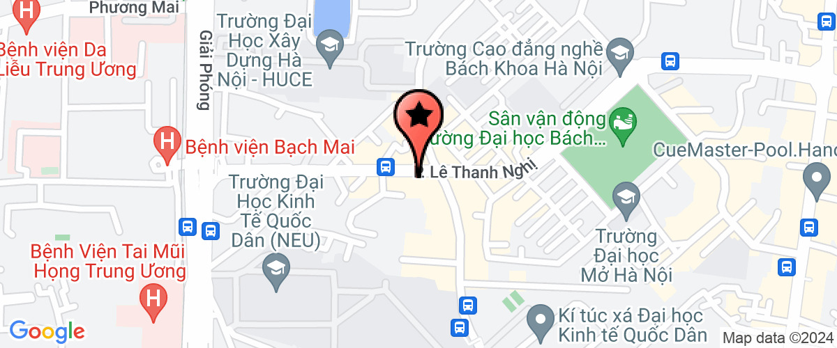 Map go to T&t Bach Khoa Hanoi Joint Stock Company