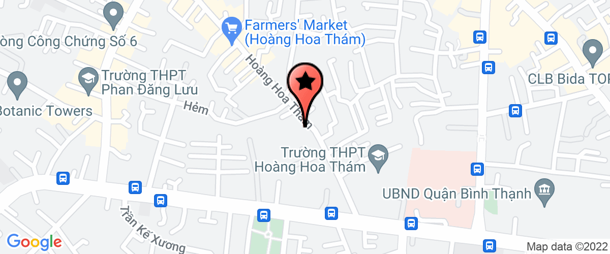 Bản đồ đến Công Ty TNHH Ten Lei Yến