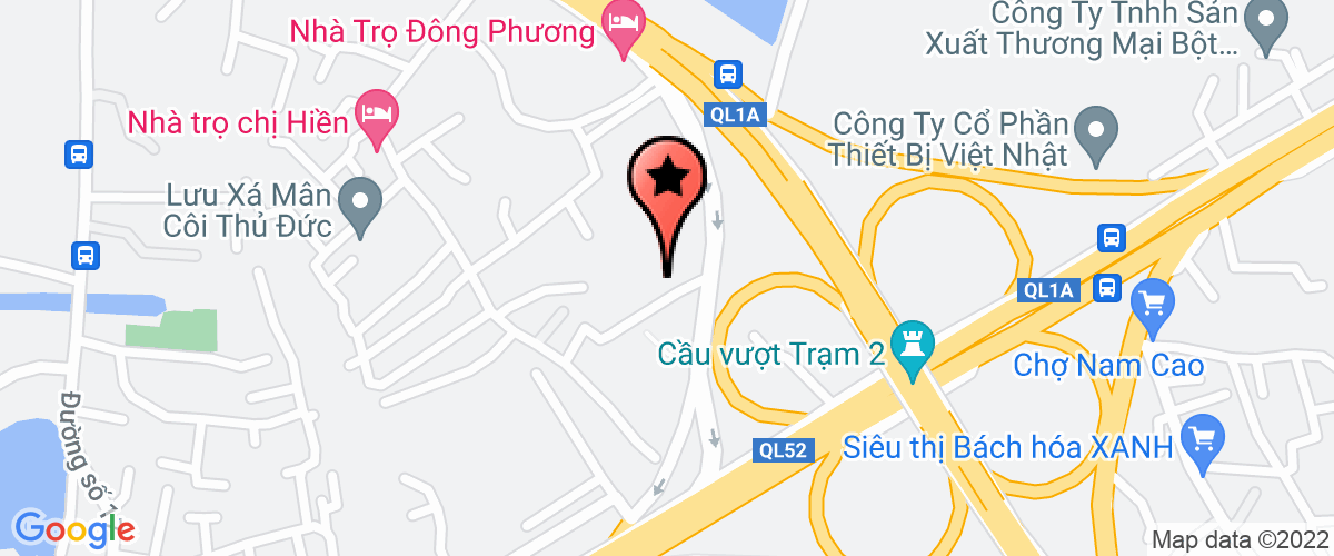Map go to Quang Huy Textile Garment Company Limited