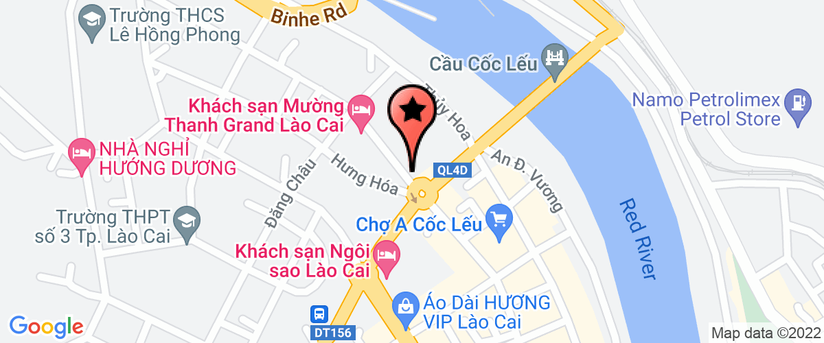 Map go to Lao Cai Post Insurance Company