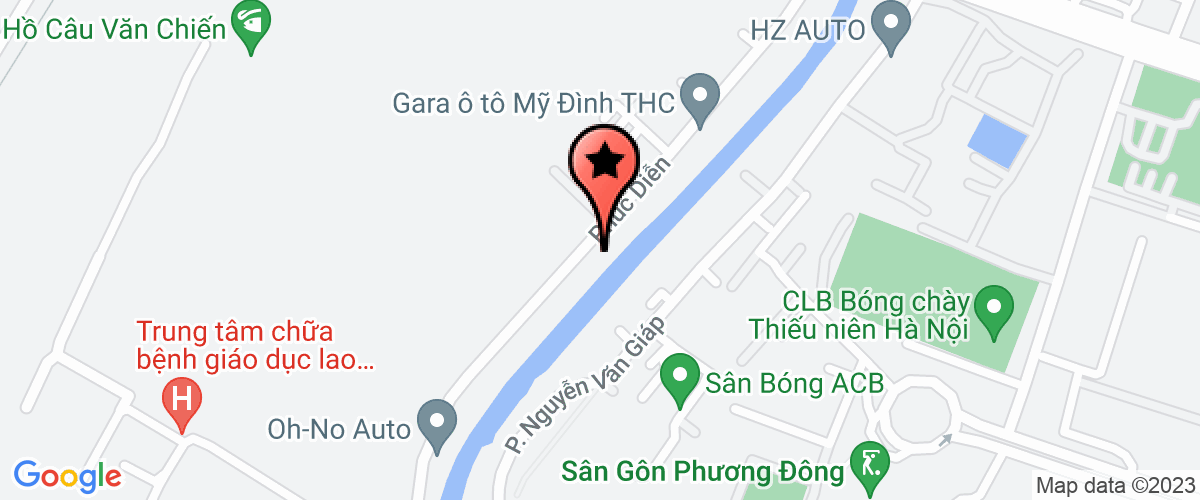 Map go to Tam Nhu Construction Investment and Trade Joint Stock Company