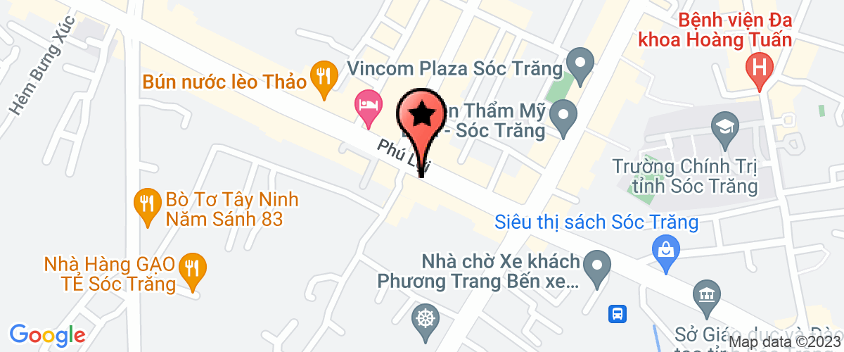 Map go to Tran Khuong Music Company Limited