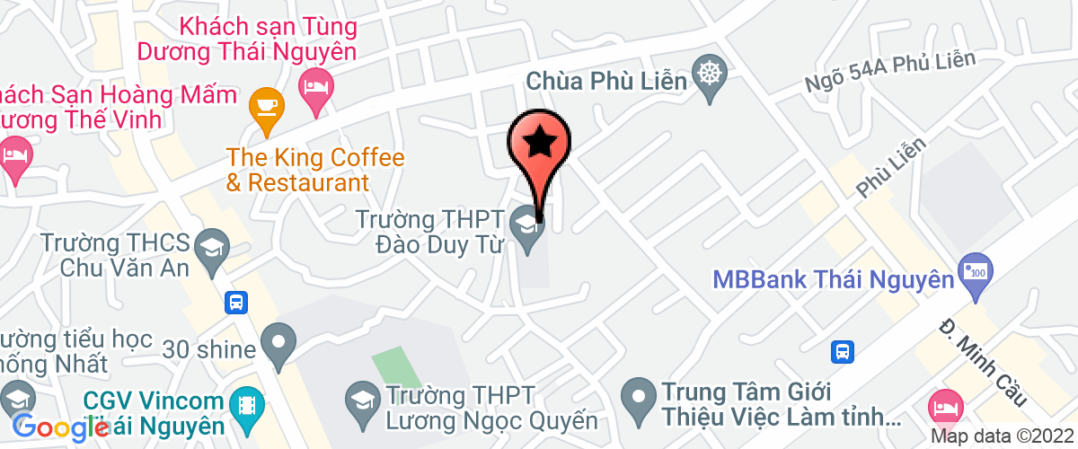 Map go to Duong Gia Luat Company Limited