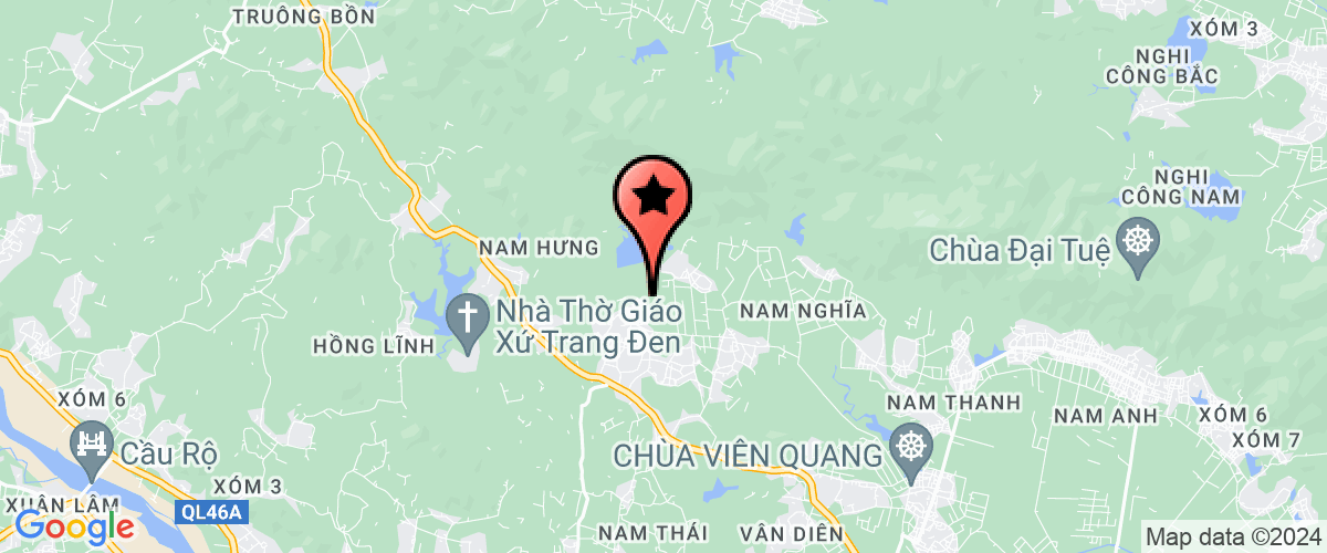 Map go to Tuyen Hung Private Enterprise
